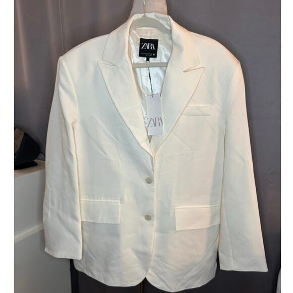 Nwt- Zara- oversized blazer- XS/S - Picture 4 of 7